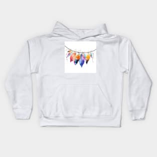 feathers Kids Hoodie